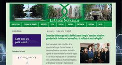 Desktop Screenshot of launionnoticias.cl
